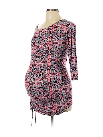 Jessica Simpson Maternity 3/4 Sleeve Top (view 1)