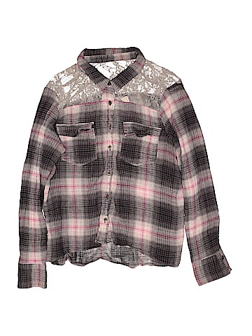 Mudd Long Sleeve Button-Down Shirt (view 1)