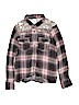 Mudd 100% Cotton Gray Long Sleeve Button-Down Shirt Size XL (kids) - photo 1