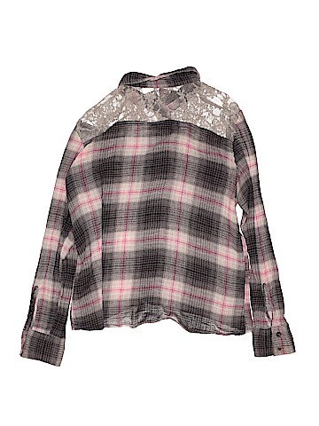 Mudd Long Sleeve Button-Down Shirt (view 2)