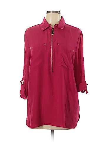 MICHAEL Michael Kors 3/4 Sleeve Blouse (view 1)