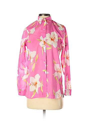 Lauren by Ralph Lauren Long Sleeve Button-Down Shirt (view 1)