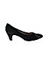 Salvatore Ferragamo 100% Suede Black Heels Size 8 1/2 (narrow) - photo 1