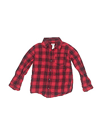 Carter's Long Sleeve Button-Down Shirt (view 1)