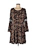 Studio Works Tan Casual Dress Size M (petite) - photo 1