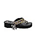 Blazin Roxx Black Flip Flops Size 10 - photo 1