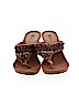 White Mountain 100% Leather Brown Wedges Size 8 1/2 - photo 2