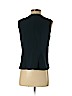 Theory 100% Silk Teal Sleeveless Silk Top Size S - photo 2