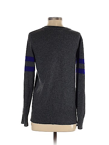 Aqua Cashmere Pullover Sweater (view 2)