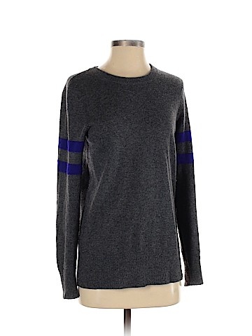 Aqua Cashmere Pullover Sweater (view 1)