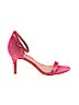 Halogen 100% Leather Pink Heels Size 9 1/2 - photo 1