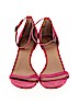 Halogen 100% Leather Pink Heels Size 9 1/2 - photo 2