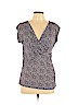 Ann Taylor Purple Sleeveless Top Size L - photo 1