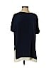 Tory Burch 100% Silk Blue Short Sleeve Silk Top Size XS - photo 1