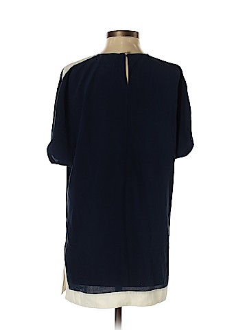 Tory Burch Short Sleeve Silk Top (view 2)