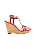 Jessica Simpson Red Wedges Size 8 - photo 1