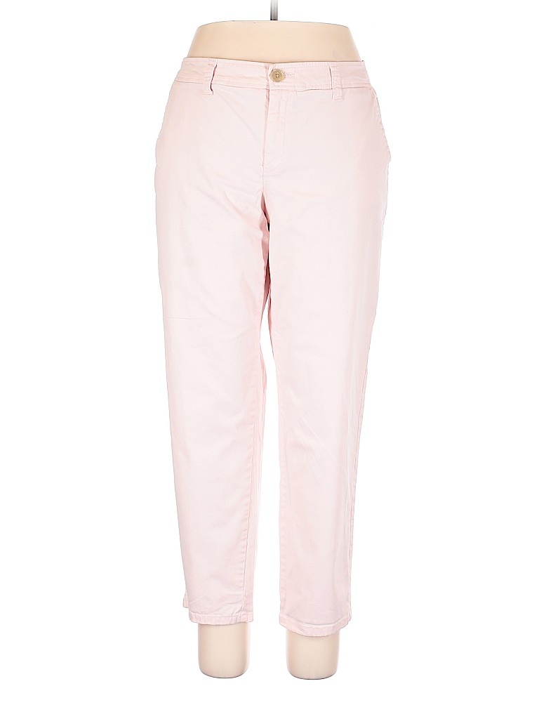 Liz Claiborne Pink Khakis Size 16 - photo 1