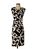 Diane von Furstenberg 100% Silk Black Casual Dress Size 4 - photo 1