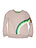 Cat & Jack Graphic Gray Sweatshirt Size 10 - photo 1