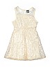 Pogo Club of NY 100% Polyester Ivory Dress Size 7 - 8 - photo 1