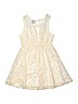 Pogo Club of NY 100% Polyester Ivory Dress Size 7 - 8 - photo 2