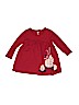 Tea 100% Cotton Red Dress Size 18-24 mo - photo 1