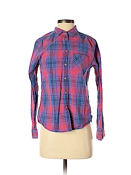 American Eagle Outfitters Long Sleeve Button-Down Shirt (view 1)