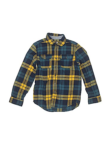 Cat & Jack Long Sleeve Button-Down Shirt (view 1)