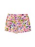 Pink Latte Floral Pink Denim Shorts Size 14 - photo 1