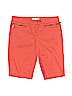 MICHAEL Michael Kors 100% Cotton Orange Khaki Shorts Size 8 - photo 1