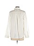 Old Navy - Maternity 100% Cotton White Long Sleeve Button-Down Shirt Size L - photo 2