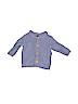 Baby Gap 100% Cotton Solid Blue Cardigan Size 0-3 mo - photo 1