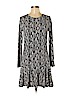 MICHAEL Michael Kors Gray Casual Dress Size M (petite) - photo 1