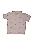 Baby Gap 100% Cotton Gray Short Sleeve Polo Size 4 - photo 2