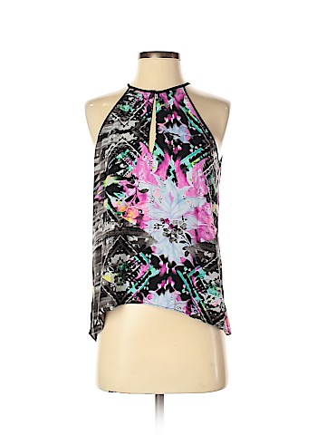 Parker Sleeveless Silk Top (view 1)