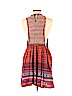 Free People Orange Casual Dress Size L - photo 2