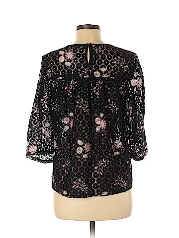 Ann Taylor LOFT 3/4 Sleeve Blouse (view 2)