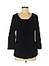 Love, Hanna 100% Cotton Black Pullover Sweater Size M - photo 1