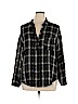Lush Black Long Sleeve Blouse Size XL - photo 1