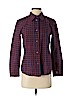 A.P.C. 100% Cotton Red Long Sleeve Button-Down Shirt Size XS - photo 1