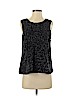 MNG 100% Polyester Black Sleeveless Blouse Size XS - photo 1