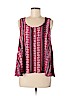 Style&Co 100% Polyester Red Sleeveless Blouse Size M (petite) - photo 1