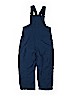 Girl Connection 100% Nylon Solid Blue Snow Pants With Bib Size 4 - 5 - photo 2