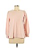 Ann Taylor LOFT Pink Sweatshirt Size M - photo 1