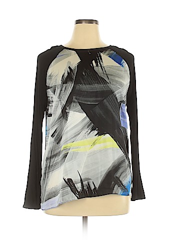 CALVIN KLEIN JEANS Long Sleeve Blouse (view 1)