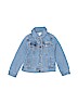Carter's Solid Blue Denim Jacket Size 4T - photo 1