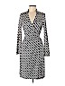 Diane von Furstenberg 100% Silk Black Casual Dress Size 6 - photo 1