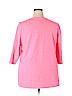 Catherines 100% Cotton Pink 3/4 Sleeve T-Shirt Size 18 - 20 Plus - photo 2