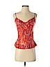 ETRO 100% Silk Orange Sleeveless Silk Top Size EU (IT) 40 / US 4 - photo 1