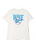 Nike 100% Cotton Graphic White Short Sleeve T-Shirt Size M (youth) - photo 1